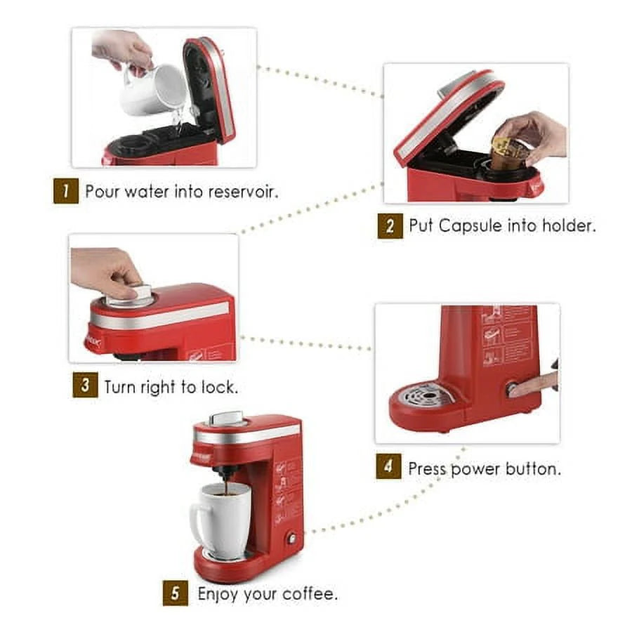 Mini Single Serve Coffee Maker W743182