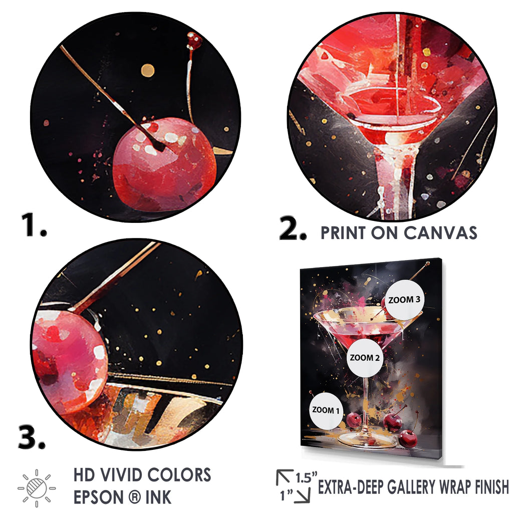 Cocktails Canvas Prints L8737
