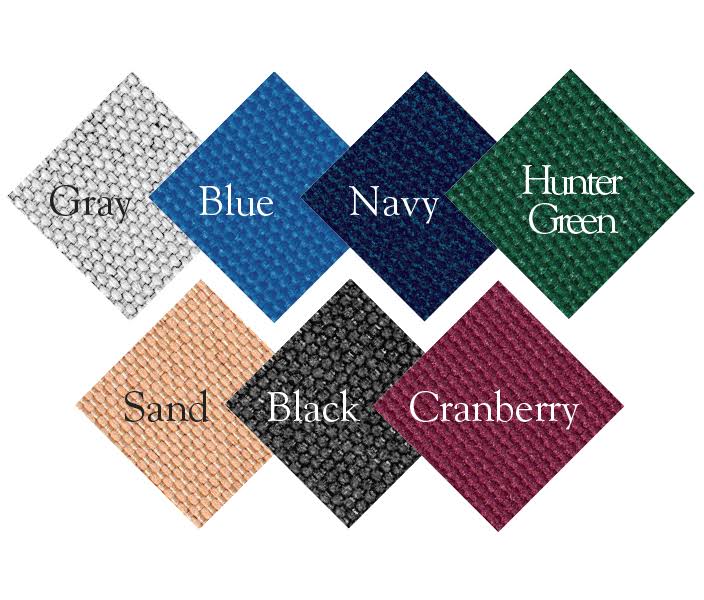 18&5& Navy Semi Custom Boat Cover for V-Hull Fish & Ski Boat with I/O E70419