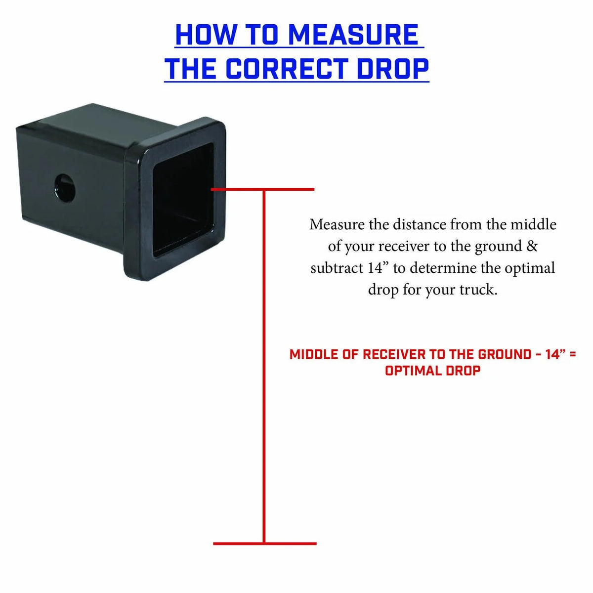 Adjustable 22.5" Drop Hitch with Dual-Ball, Stabilizer Kit for 2" Receiver F16421