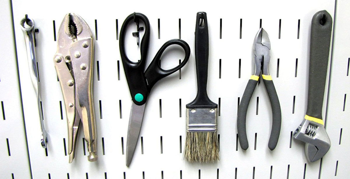 Slotted Metal Pegboard Deluxe Hook Kit H1348