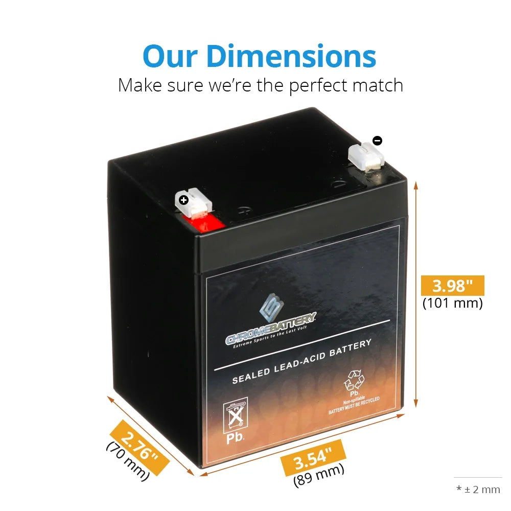 12V 4Ah SLA Battery P30122
