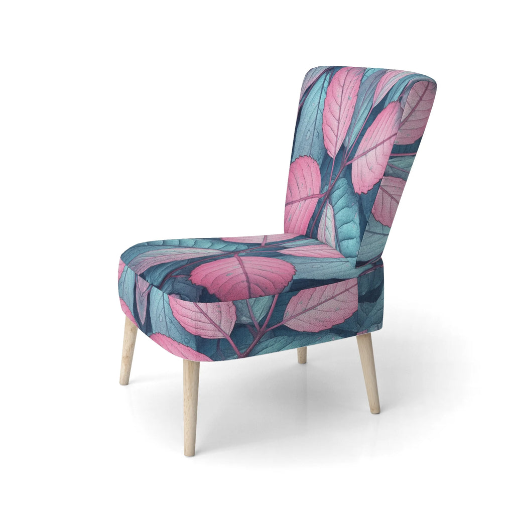 Upholstered Traditional Accent Chair and Floral Arm Chair G344295