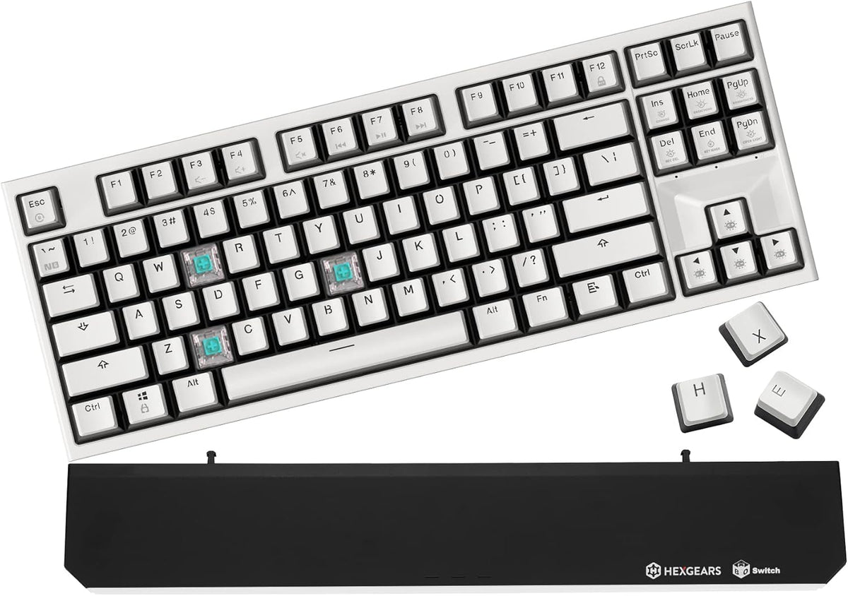 Wireless Mechanical Keyboard with Blue Kailh Box Switches Z8355