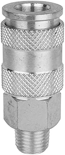 1/4" MNPT High Flow Steel Quick-Connect Coupler Box of 10 D631