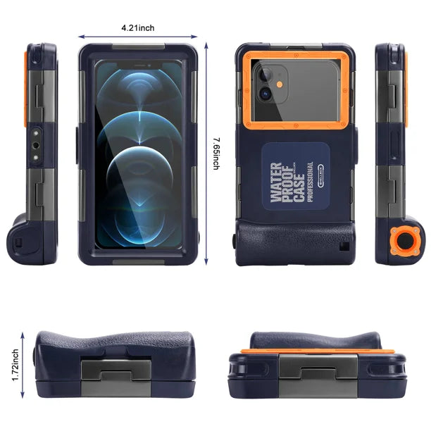 Waterproof Protective Case for Sony Xperia XZ3 and Phones Up to 6.9 Inch with Lanyard B30580