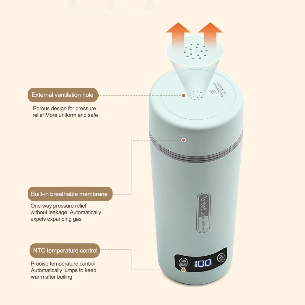 Portable 350ml Stainless Steel Electric Kettle B533