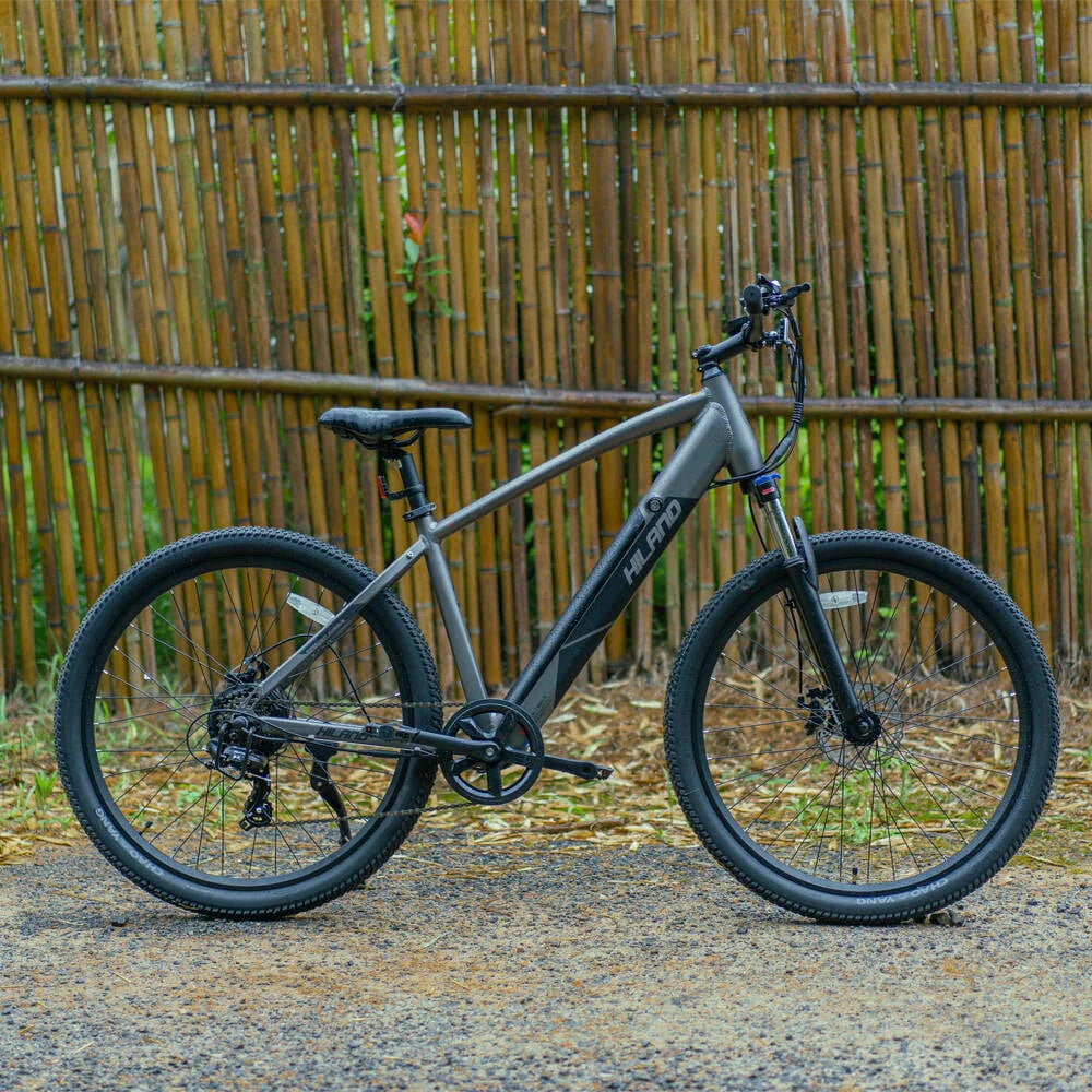 Blue 350W 36V 7-Speed Electric Bike I126529