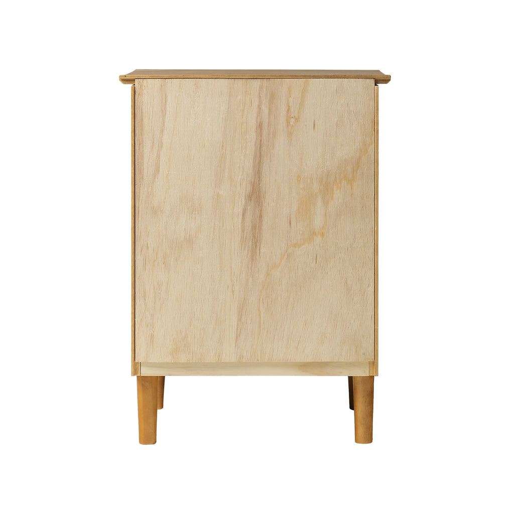 Caramel Mid-Century Nightstand V509166