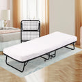 Folding Guest Bed with 4 inch Mattress Twin Size X529564