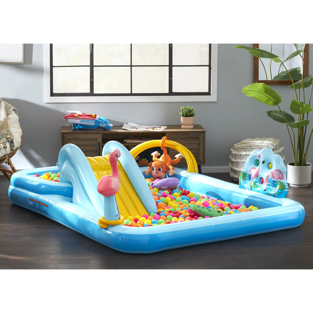 Inflatable Play Center Spray Kiddie Pool L638141
