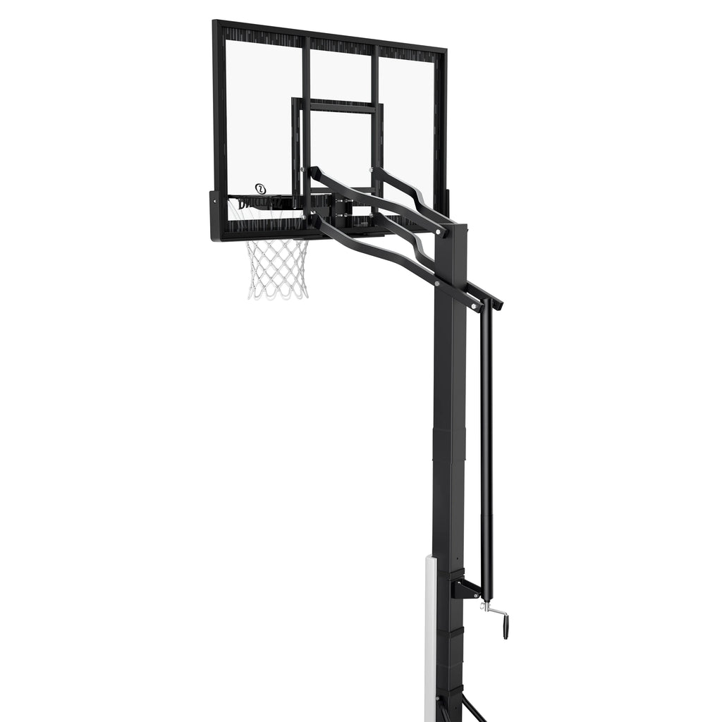 60 In. Acrylic Portable Basketball Hoop F4952