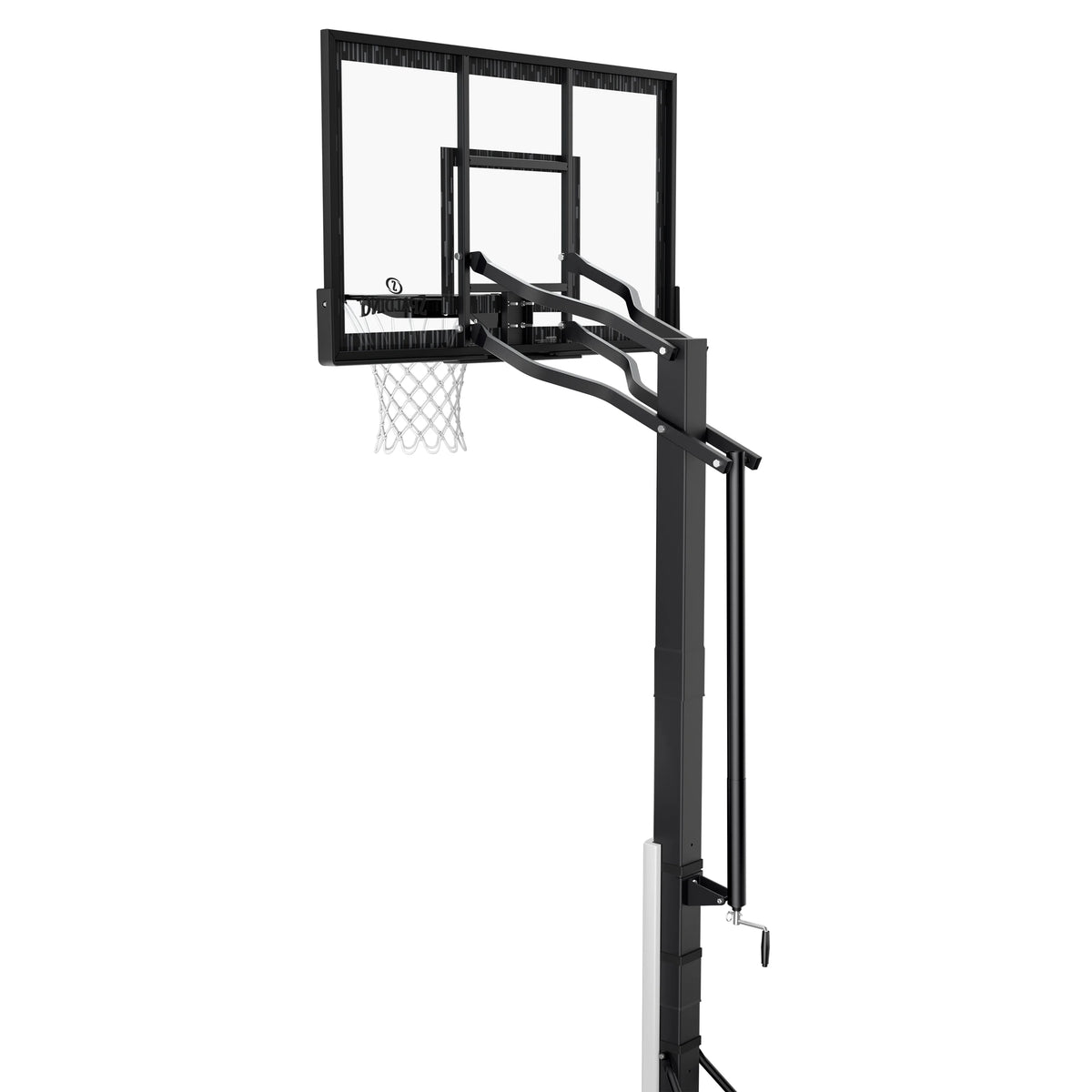 60 In. Acrylic Portable Basketball Hoop F4952