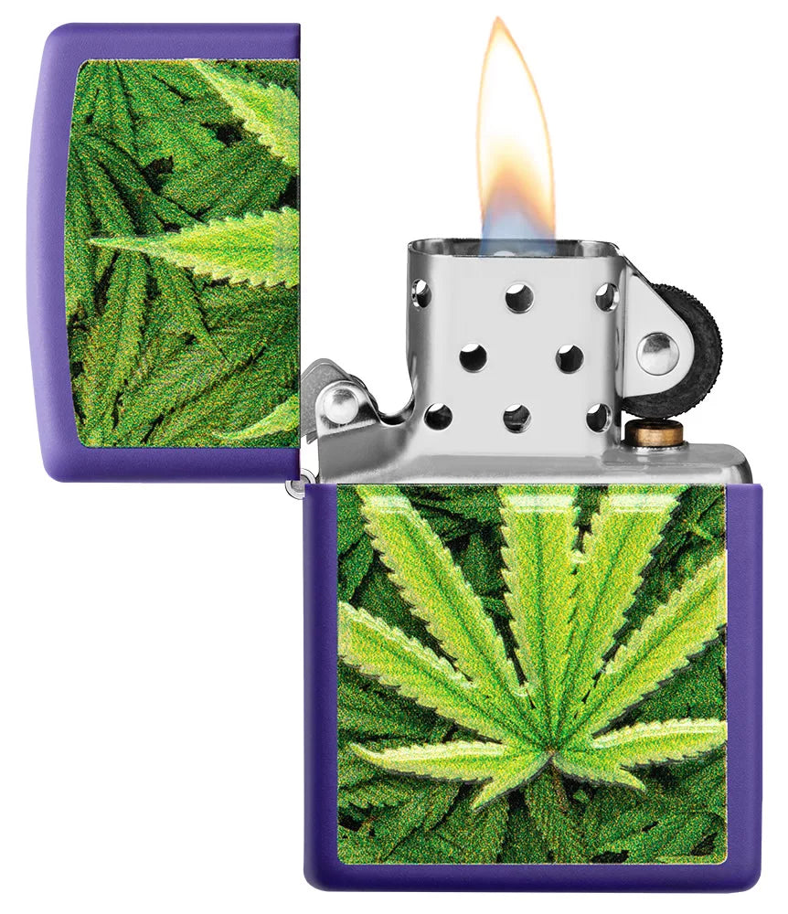 Purple Matte Pocket Lighter S787