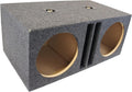 Dual 12" SPL Bass Subwoofer Sub Box Stereo Enclosure K9381