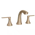 8 in. Widespread 2-Handle Bathroom Faucet in Bronzed Gold F884907