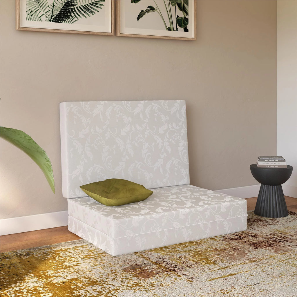 4-Inch Tri Folding Mattress with Carry Bag, Twin Size N4690