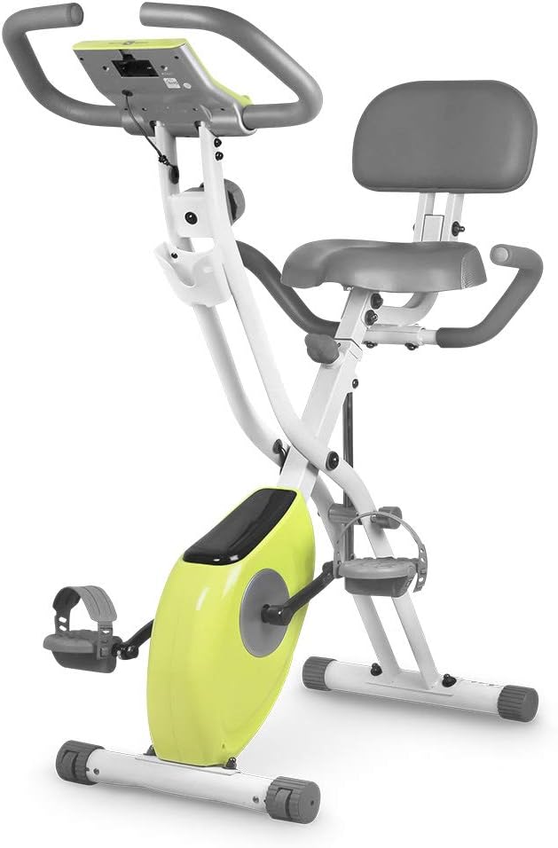 Folding Exercise Bike with LCD Monitor J43247