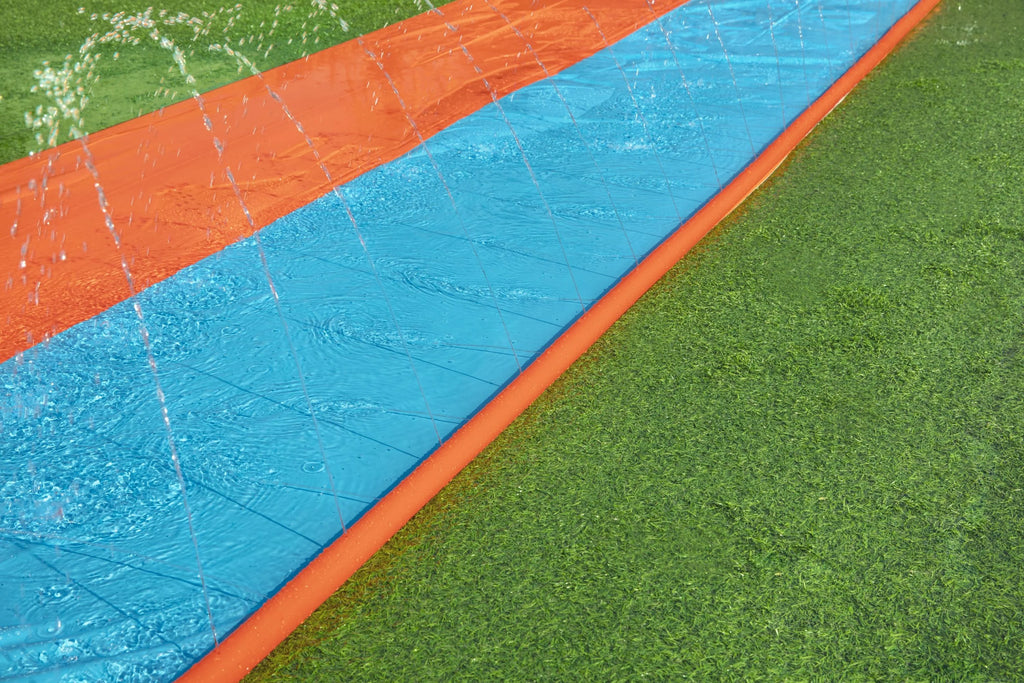 16ft Inflatable Double Lane Water Slide U9922