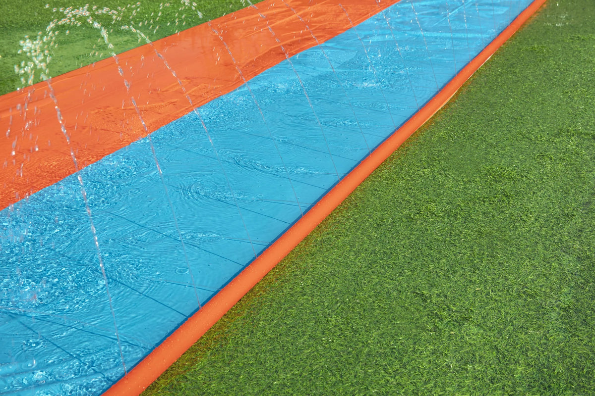 16ft Inflatable Double Lane Water Slide U9922