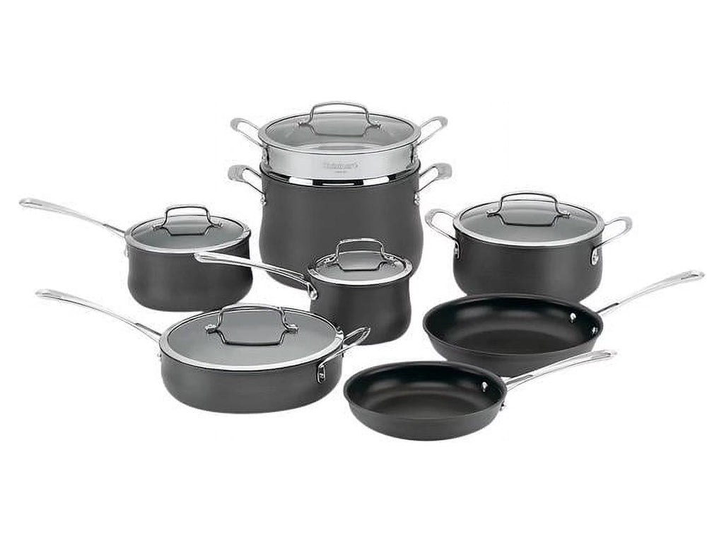 Hard Anodized 13-Piece Cookware Set Q361