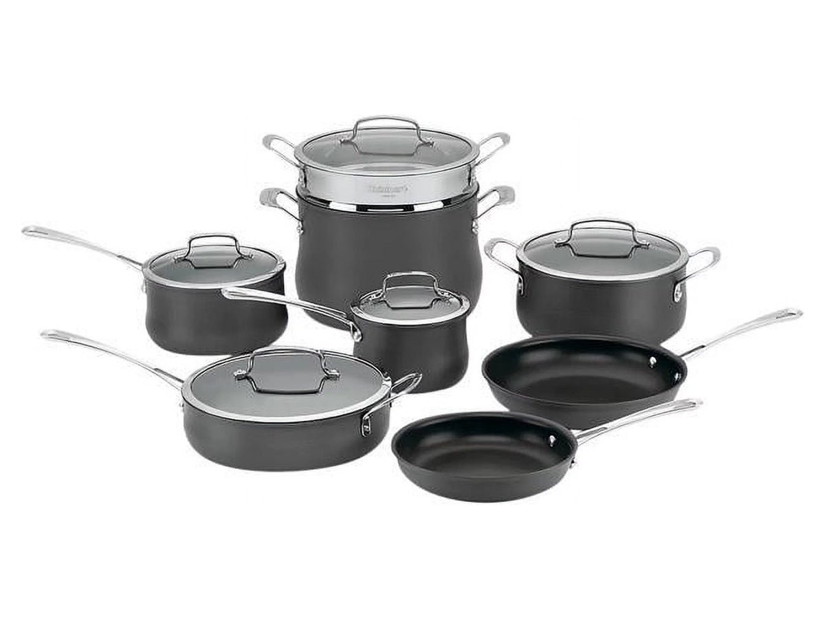 Hard Anodized 13-Piece Cookware Set Q361