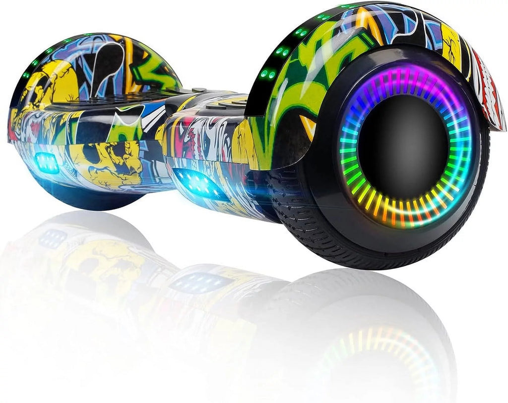 Black 6.5 Two-Wheel Self Balancing Electric Scooter H944386