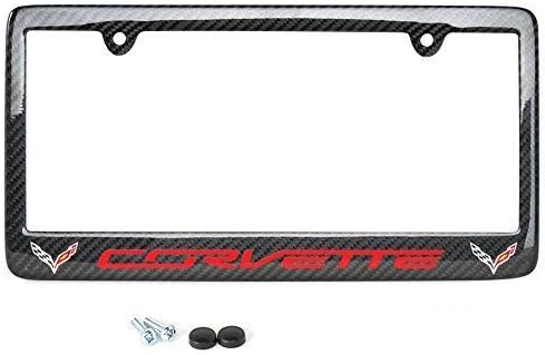 Carbon Fiber License Plate Frame V83485