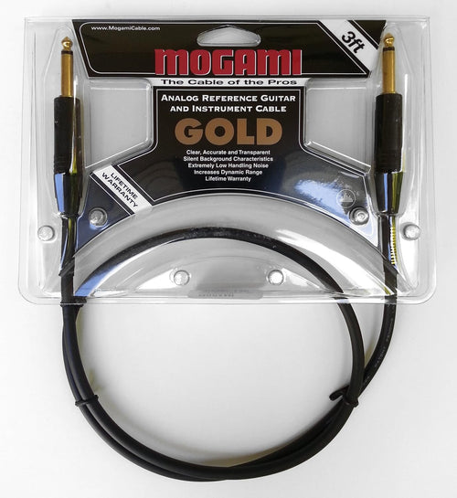 10 Foot Pack of 2 Guitar Instrument Cable N569