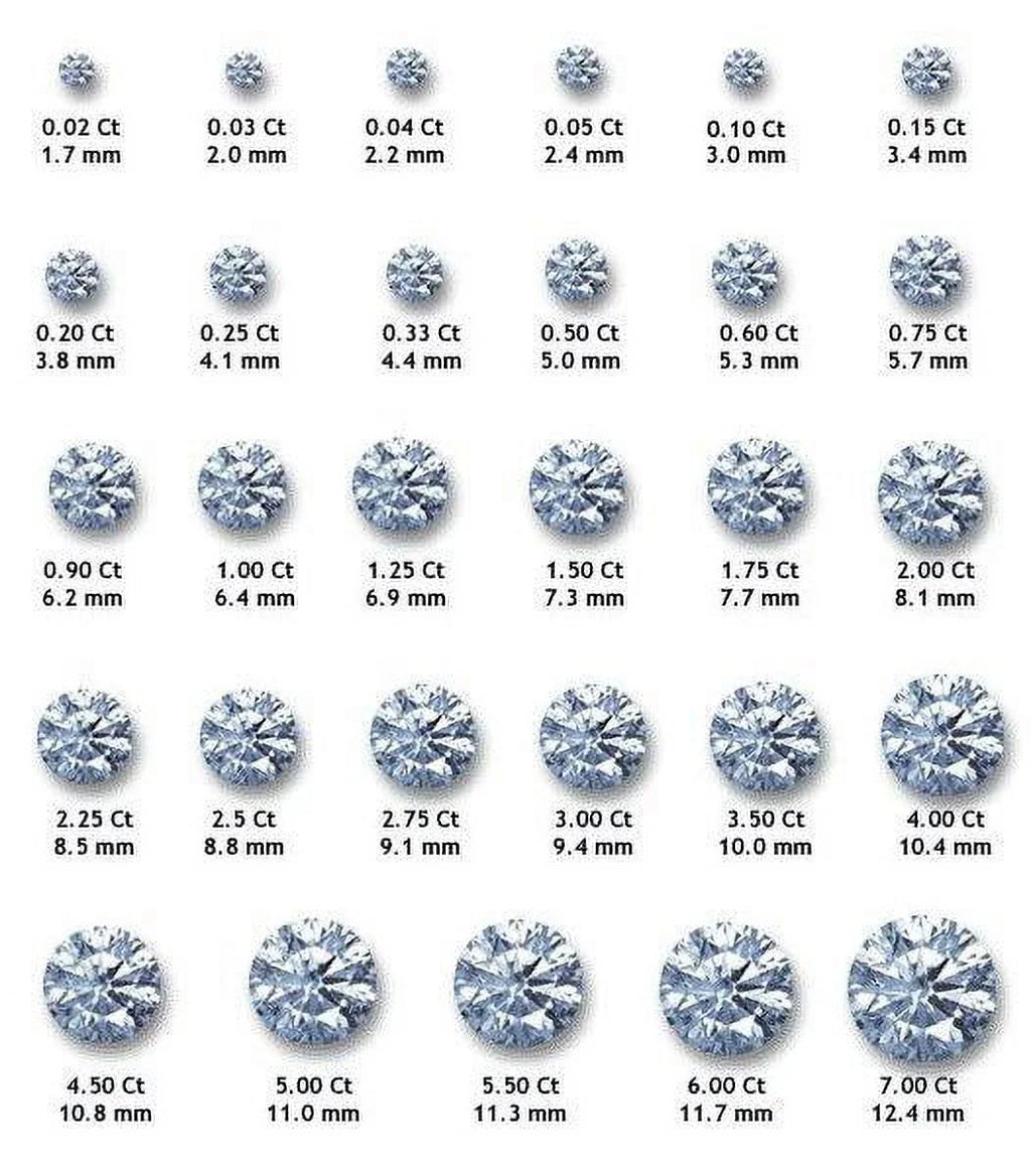 2 Carat Solitaire Moissanite Stud Earrings T4153