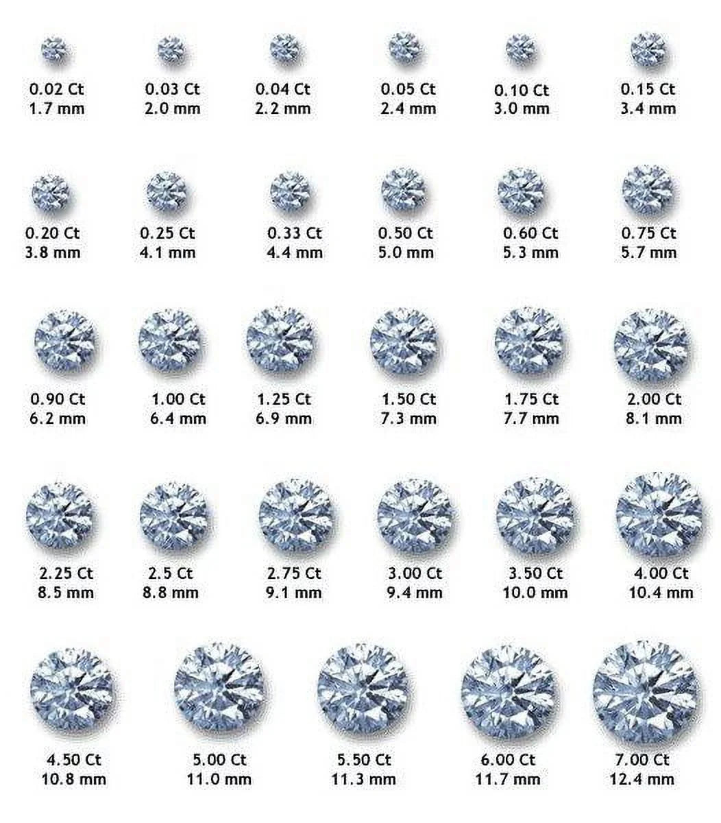 2 Carat Solitaire Moissanite Stud Earrings T4153