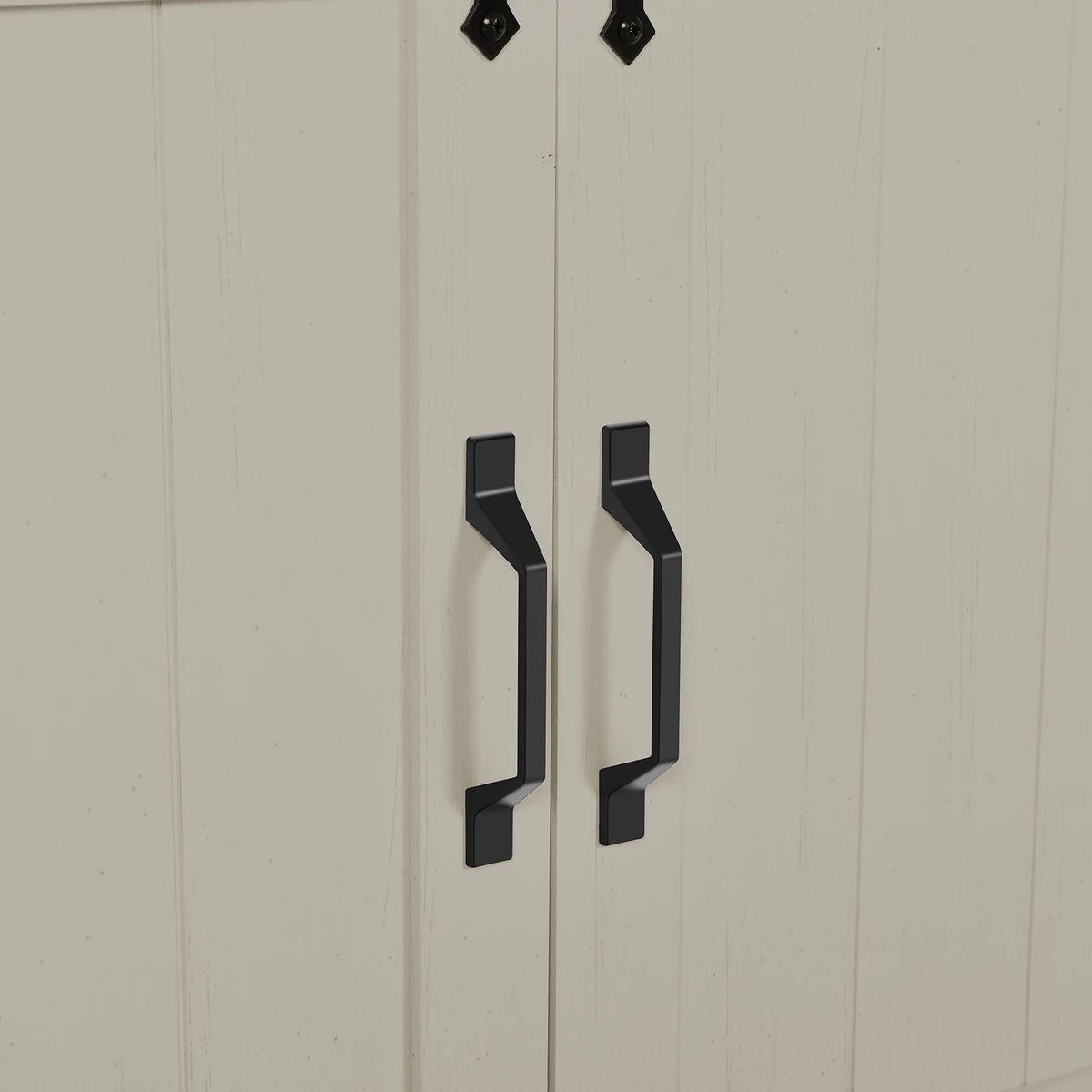 Antique White 63" Sideboard Buffet Cabinet K20550