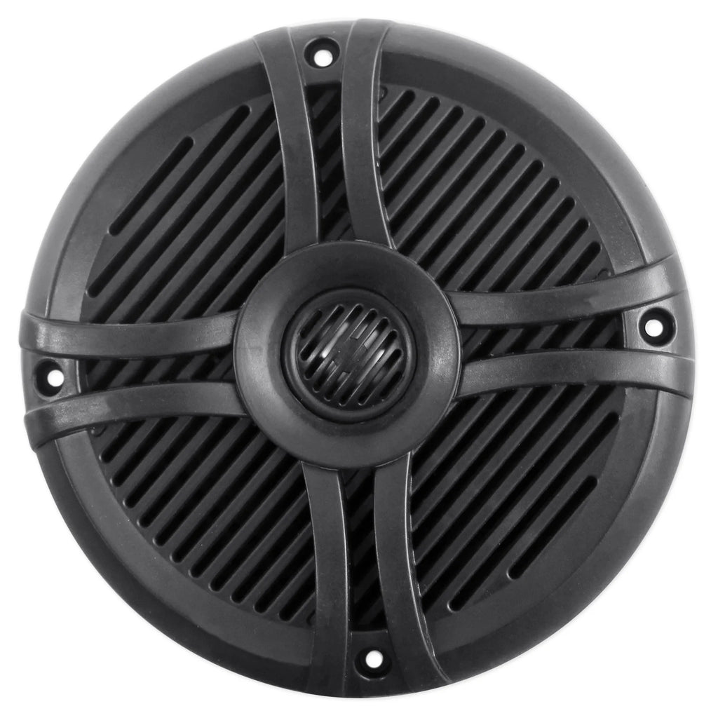 6.5" 1600w Marine Boat Speakers with Wakeboards and Amp Wire Kit G107