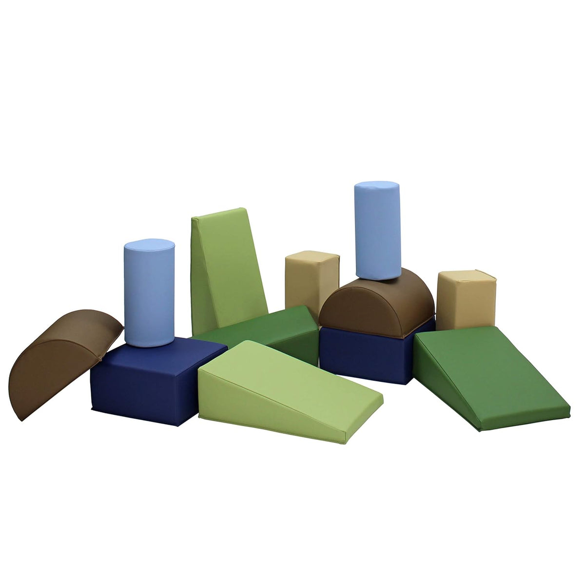 12-Piece Soft Foam Building Block Set T17094