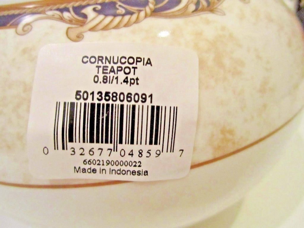 Cornucopia Teapot A59364