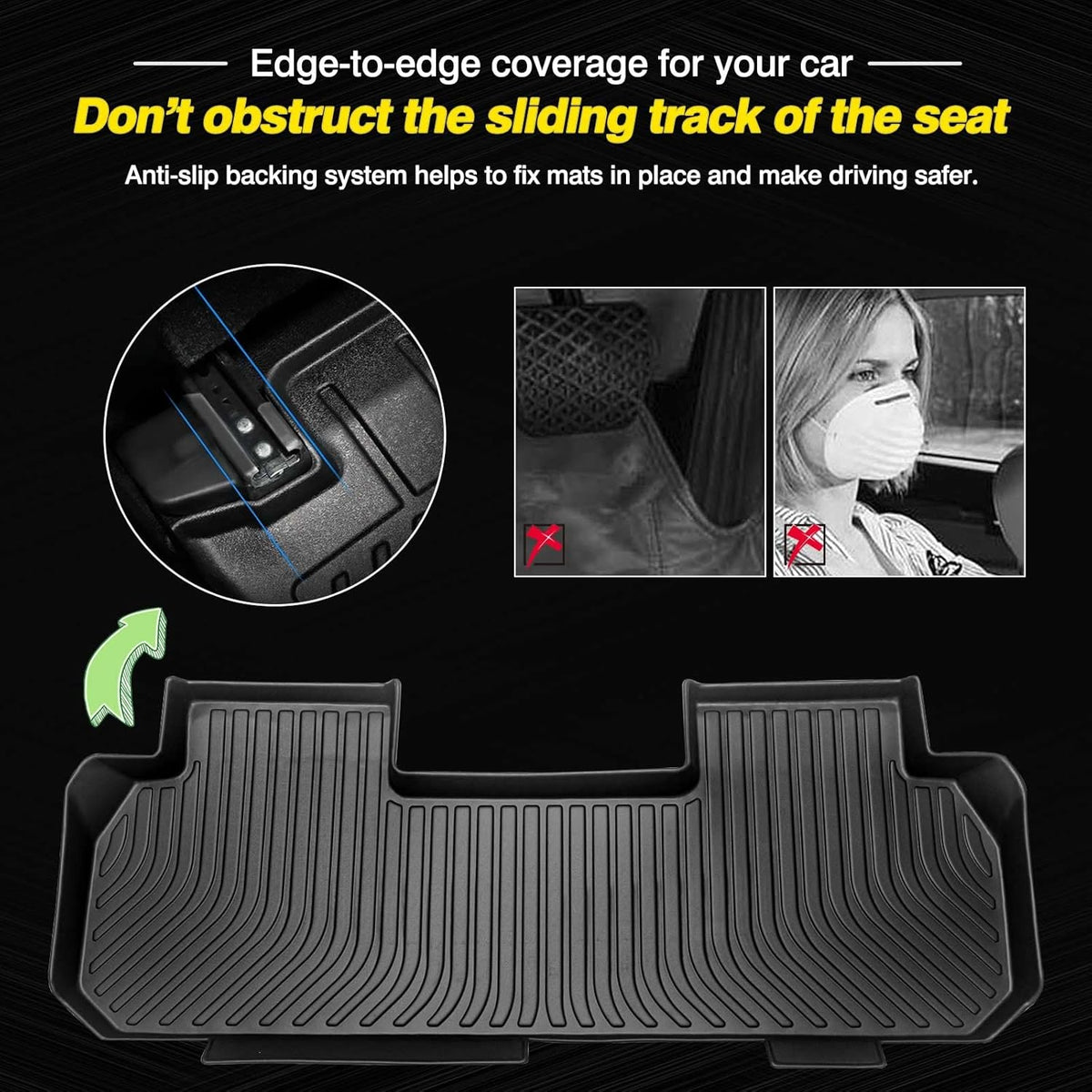All Weather Heavy Duty Floor Mat for Chevrolet Traverse E95174