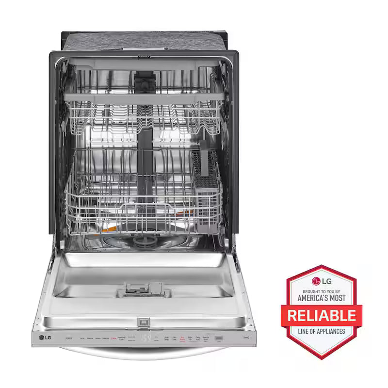 24 in. Smart Wi-Fi Dishwasher with 3rd Rack, Stainless Steel V6281