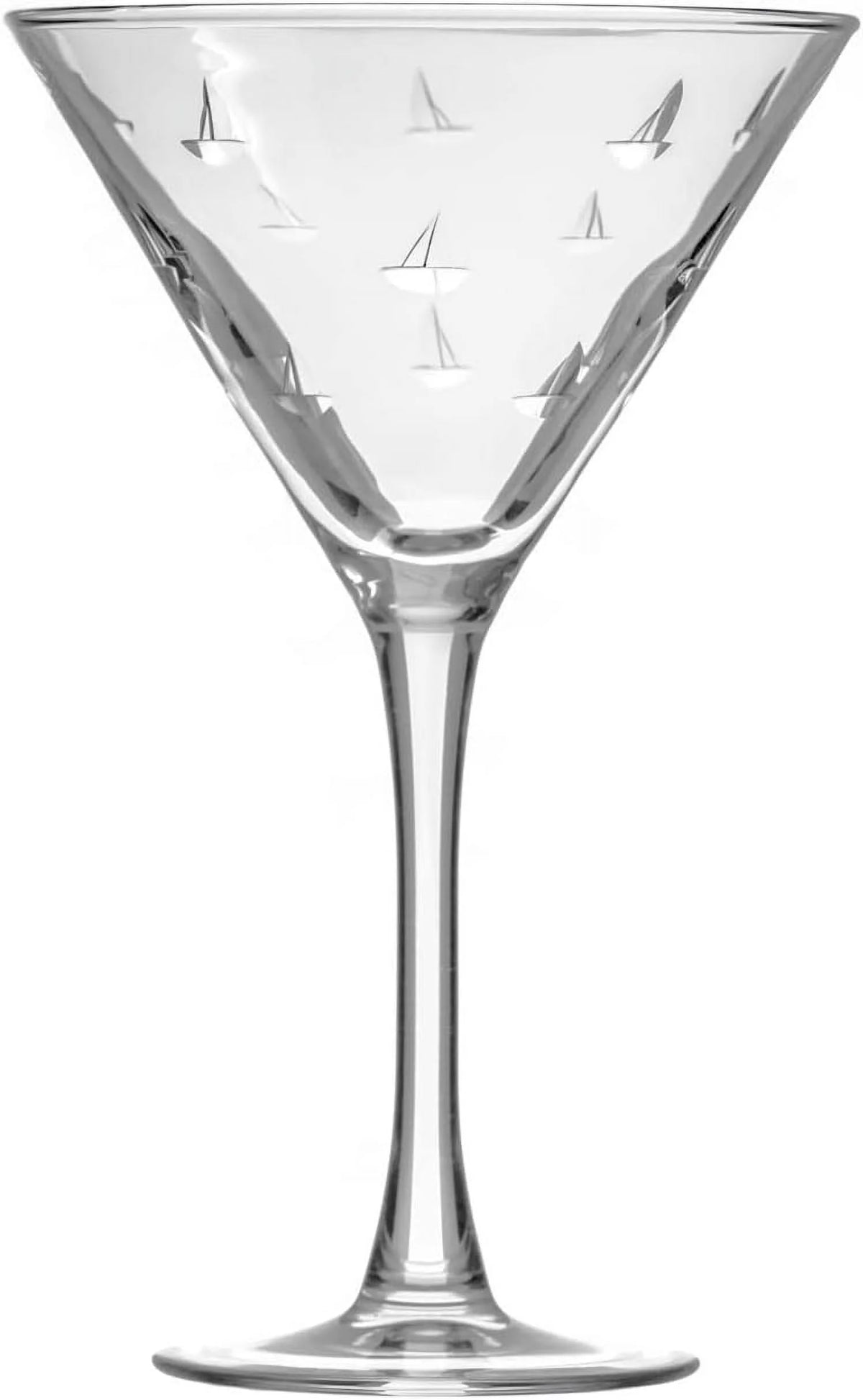 Set Of 4 Stemmed 10 Ounce Martini Glasses B6225