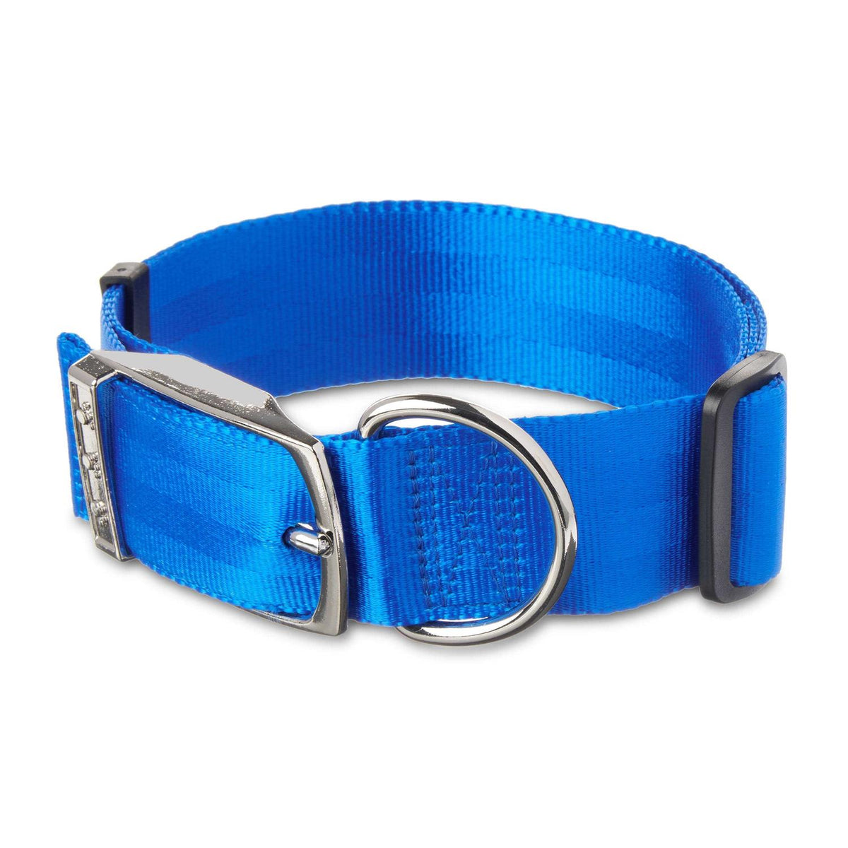 Solid Dog Collar with Metal Buckle I75335
