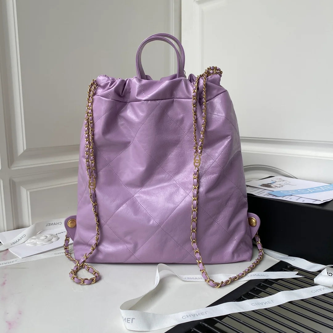 Purple Large Backpack X273981