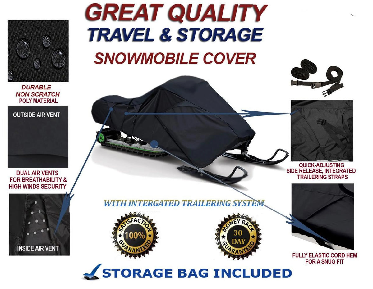 300D Snowmobile Travel and Storage Cover T970746