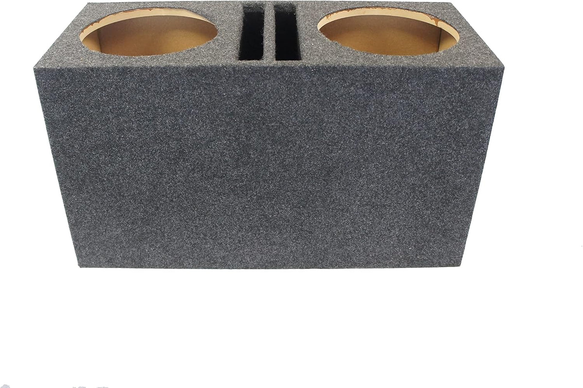 Dual 12" SPL Bass Subwoofer Sub Box Stereo Enclosure K9381
