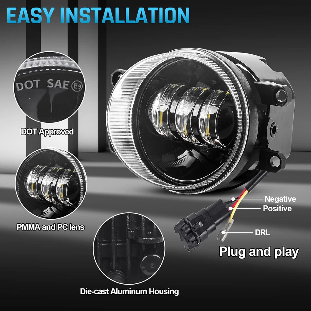 LED Fog Light, 1 Pair V840105