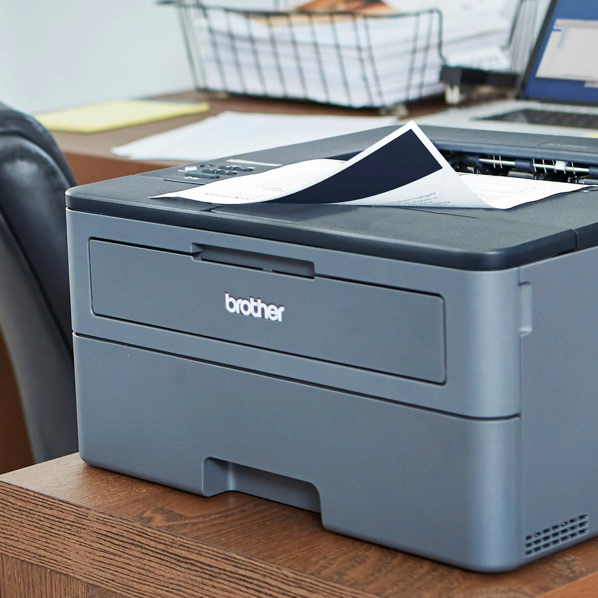 Monochrome Laser Printer with Wireless Networking and Duplex Printing S154397