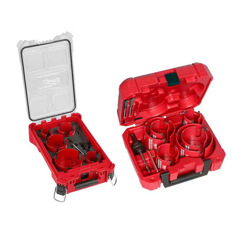 Carbide Hole Saw Kit 19-Piece with Case L736