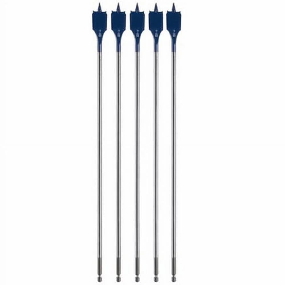 5 Pack of 7/8 In. x 16 In. Spade Bits Q9804