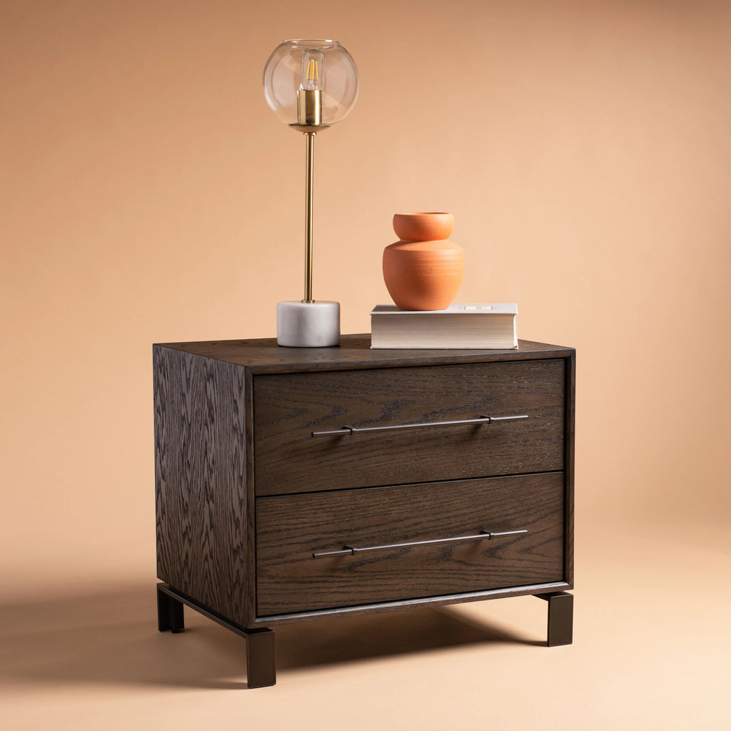 2-drawer Nightstand V1421