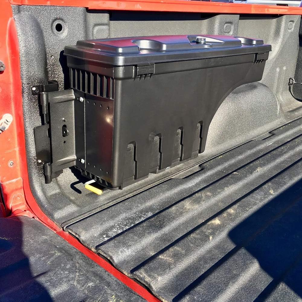Lockable Truck Bed Storage Box Toolbox Swing Case E3538
