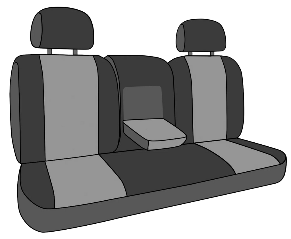 Black Insert NeoPrene Seat Covers N2531