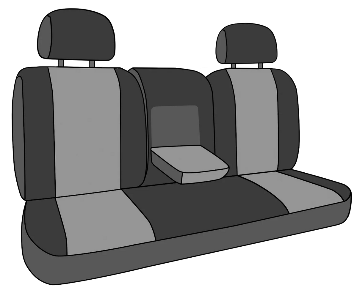 Black Insert NeoPrene Seat Covers N2531